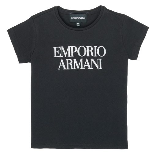 Ruhák Lány Rövid ujjú pólók Emporio Armani 8N3T03-3J08Z-0999 Fekete 