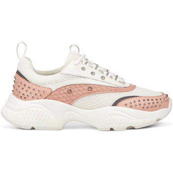 Cipők Női Rövid szárú edzőcipők Ed Hardy - Scale runner-stud white/pink Rózsaszín