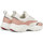 Cipők Női Divat edzőcipők Ed Hardy Scale runner-stud white/pink Rózsaszín