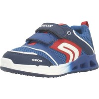 Cipők Fiú Rövid szárú edzőcipők Geox B DAKIN B. A Kék