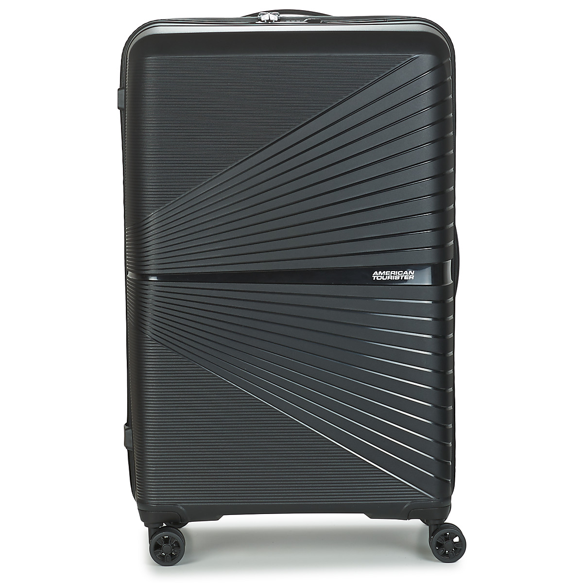 Táskák Keményfedeles bőröndök American Tourister AIRCONIC SPINNER 77 CM TSA Fekete 