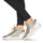 Cipők Női Magas szárú edzőcipők Meline STRA5056 Bézs / Arany