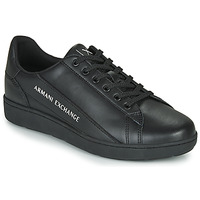 Cipők Férfi Rövid szárú edzőcipők Armani Exchange XV262-XUX082 Fekete 