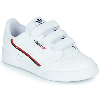 Cipők Gyerek Rövid szárú edzőcipők adidas Originals CONTINENTAL 80 CF C Fehér