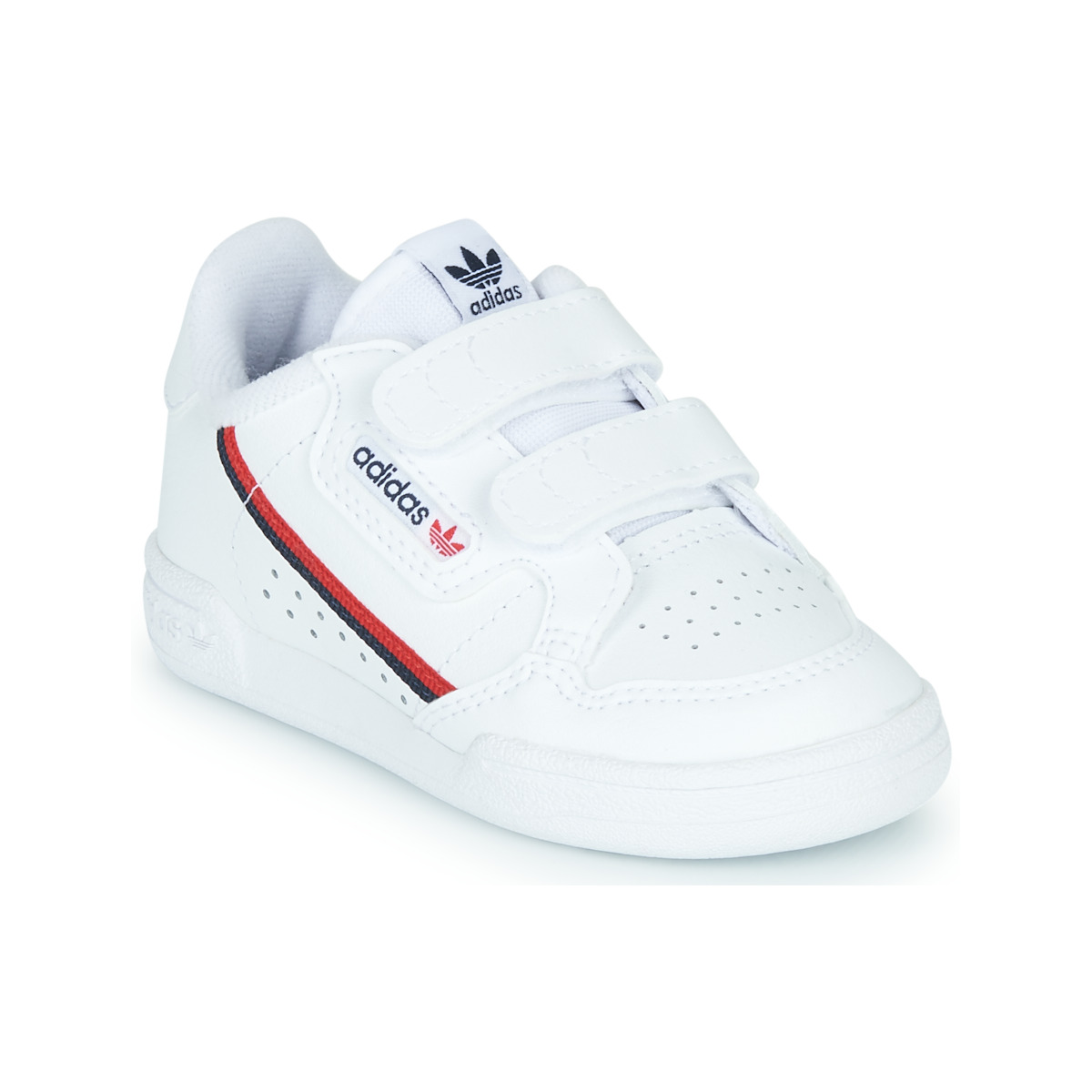 Cipők Gyerek Rövid szárú edzőcipők adidas Originals CONTINENTAL 80 CF I Fehér