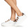 Cipők Női Rövid szárú edzőcipők Serafini J.CONNORS Fehér / Arany