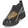 Cipők Női Oxford cipők Kenzo K MOUNT Fekete  / Leopárd