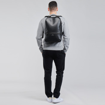 Polo Ralph Lauren BACKPACK SMOOTH LEATHER Fekete 