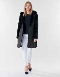 Ruhák Női Kabátok Lauren Ralph Lauren COMBO FX SH-COAT Fekete 