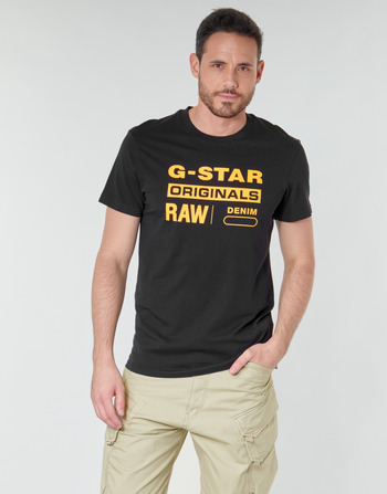G-Star Raw COMPACT JERSEY O Fekete 