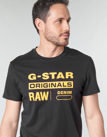 G-Star Raw COMPACT JERSEY O Fekete 