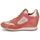 Cipők Női Rövid szárú edzőcipők Ash DEAN BIS Arany / Korall / Rózsaszín