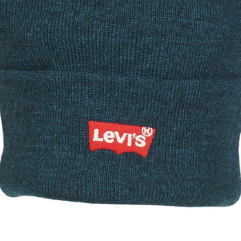 Levi's RED BATWING EMBROIDERED SLOUCHY BEANIE Kék