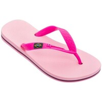 Cipők Lány Lábujjközös papucsok Ipanema 80416 (20197) Niña Rosa Rózsaszín