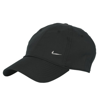 Textil kiegészítők Baseball sapkák Nike U NSW H86 METAL SWOOSH CAP Fekete  / Ezüst