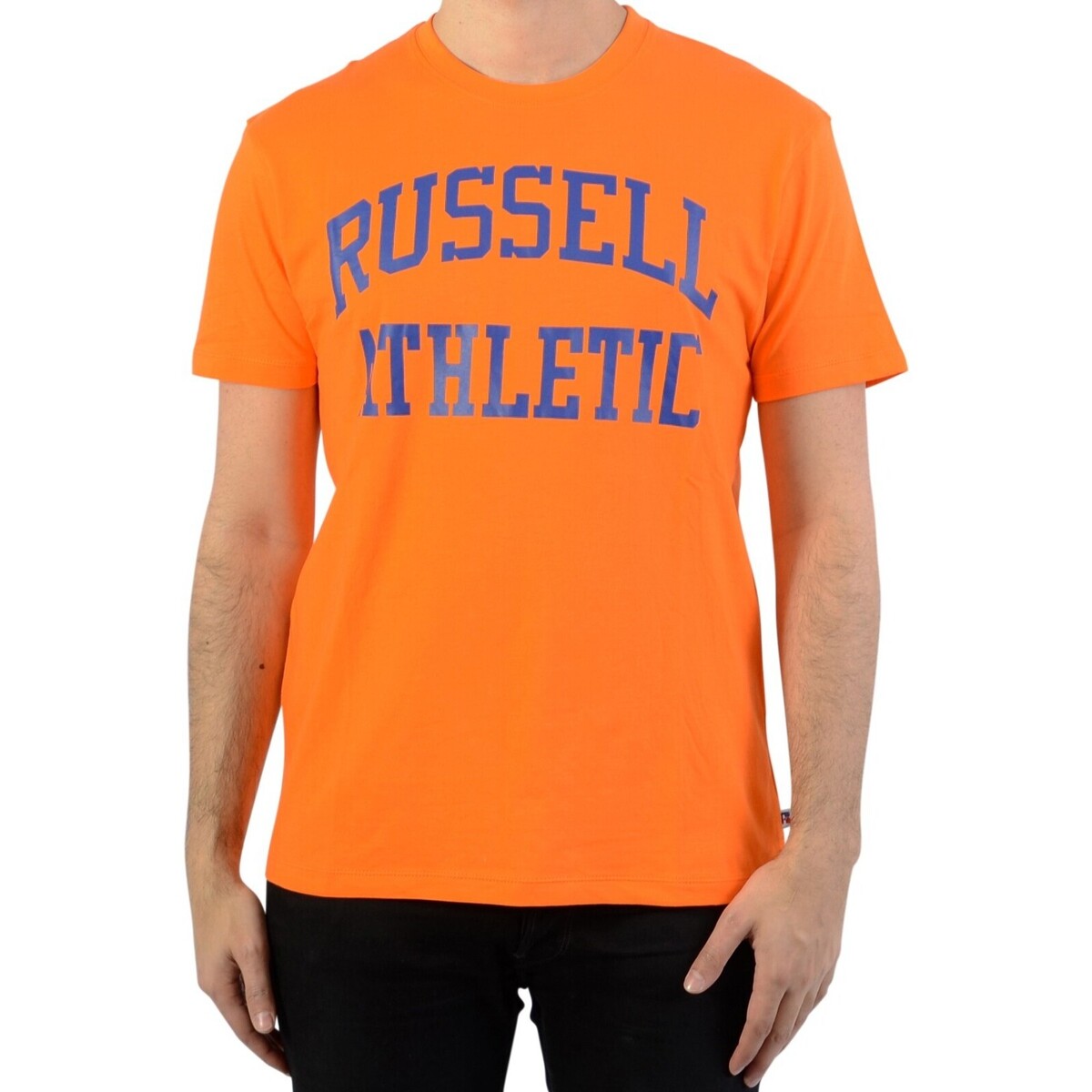 Ruhák Férfi Rövid ujjú pólók Russell Athletic 131037 Narancssárga