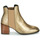 Cipők Női Bokacsizmák Fericelli NIOCHE Arany