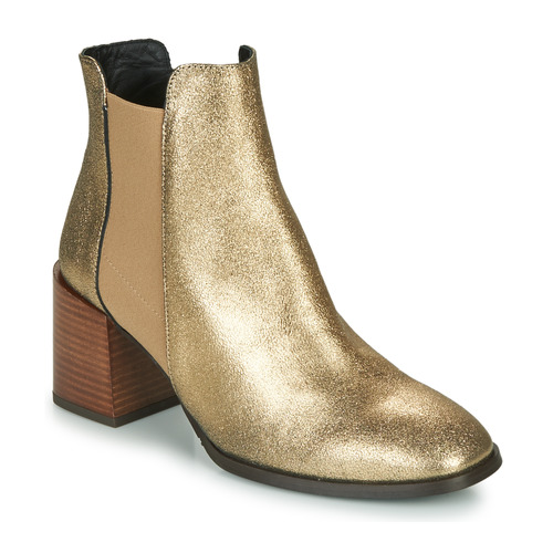 Cipők Női Bokacsizmák Fericelli NIOCHE Arany