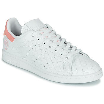 Cipők Rövid szárú edzőcipők adidas Originals STAN SMITH W Fehér / Rózsaszín