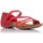 Cipők Női Szandálok / Saruk Interbios PAPUCS  4476 Piros