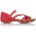 Cipők Női Szandálok / Saruk Interbios PAPUCS  4476 Piros