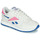Cipők Rövid szárú edzőcipők Reebok Classic CL LEATHER MARK Fehér / Rózsaszín