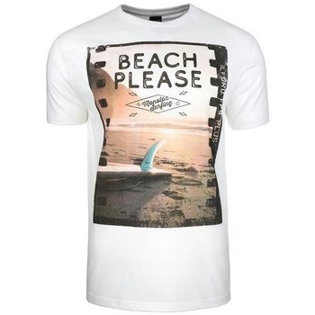Ruhák Férfi Rövid ujjú pólók Monotox Beach Fehér, Narancs