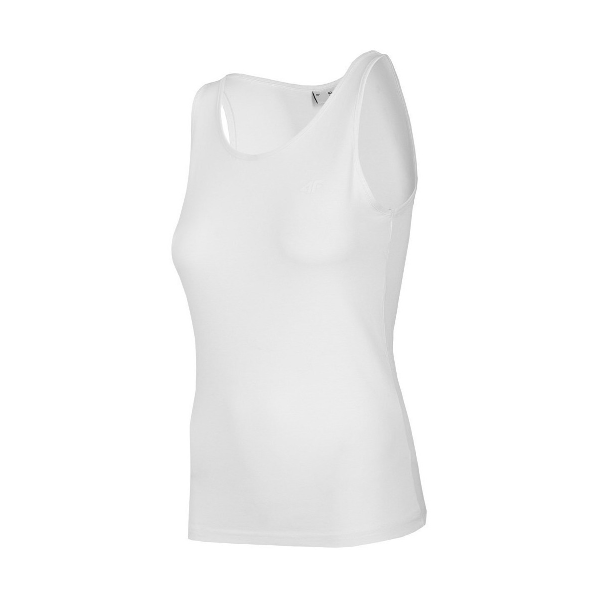 Ruhák Női Rövid ujjú pólók 4F TSD003 Fehér
