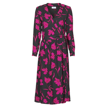 Ruhák Női Hosszú ruhák Betty London NOLIE Fekete  / Rózsaszín