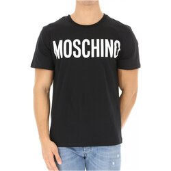Ruhák Férfi Rövid ujjú pólók Moschino ZPA0705 Fekete 