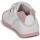 Cipők Lány Rövid szárú edzőcipők Biomecanics BIOGATEO SPORT Fehér / Rózsaszín