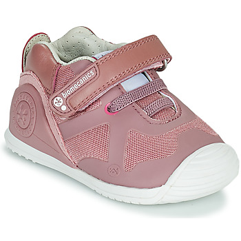 Cipők Lány Rövid szárú edzőcipők Biomecanics ZAPATO ELASTICO Rózsaszín