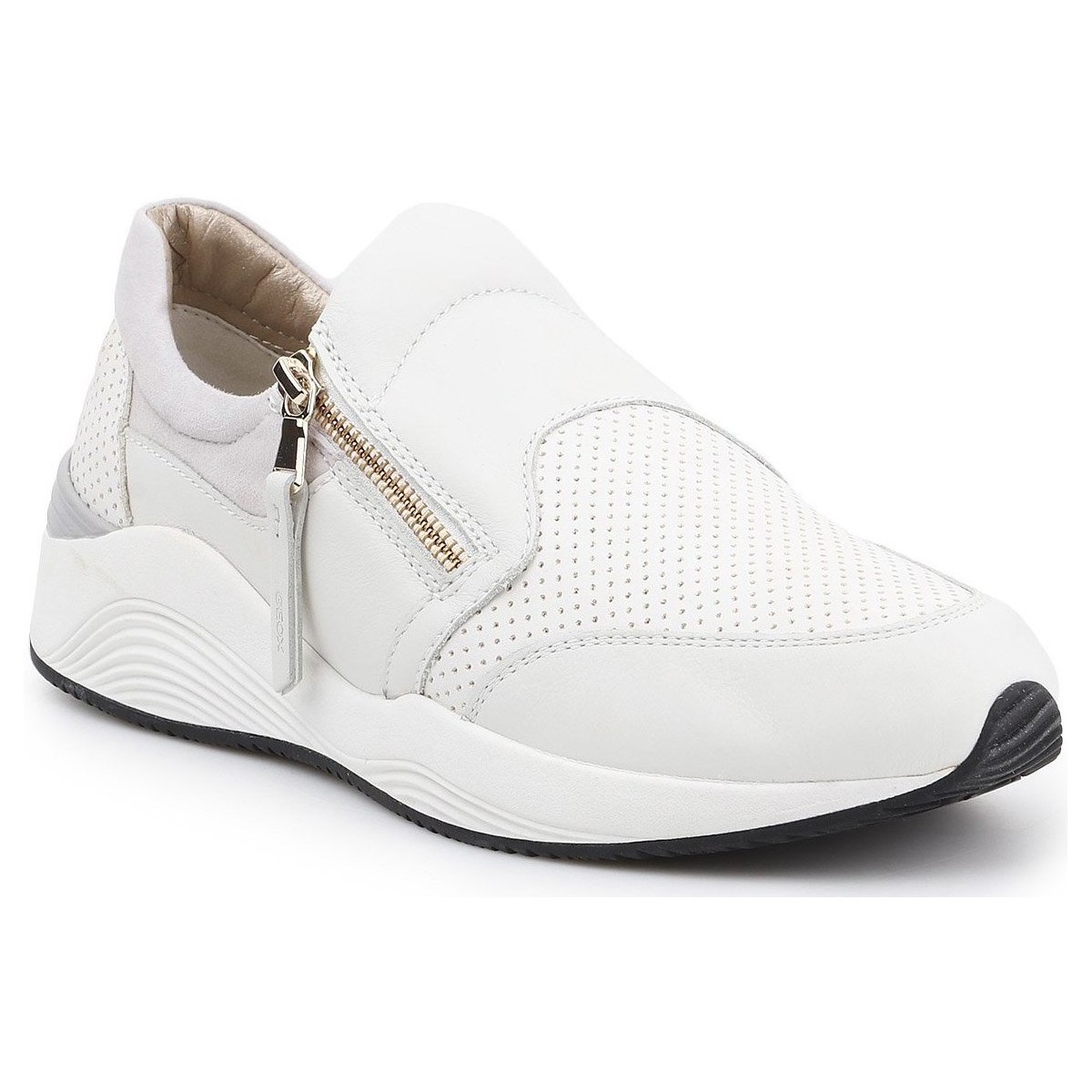 Cipők Női Rövid szárú edzőcipők Geox Buty lifestylowe  D Omaya A D620SA-00085-C1000 Bézs