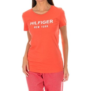 Ruhák Női Hosszú ujjú pólók Tommy Hilfiger 1487906329-314 Piros