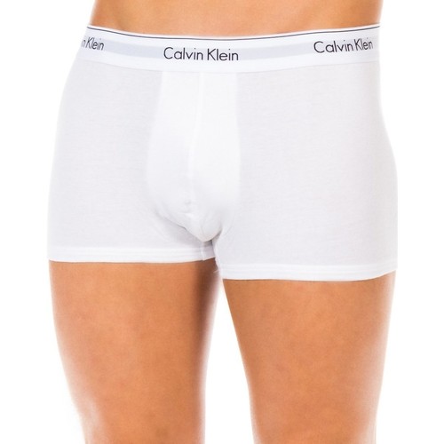 Fehérnemű Férfi Boxerek Calvin Klein Jeans NB1086A-100 Fehér