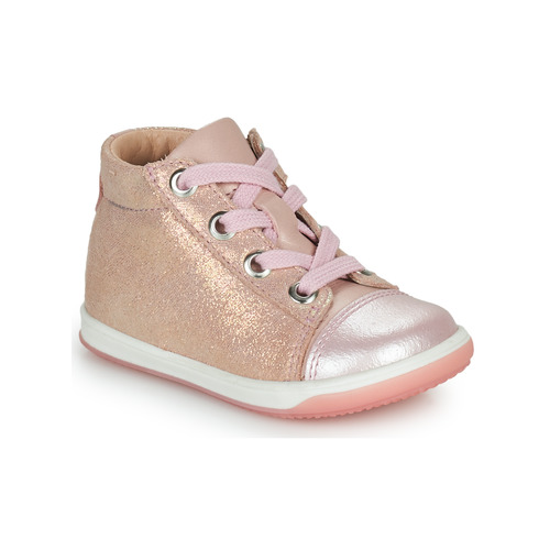 Cipők Lány Magas szárú edzőcipők Little Mary VITAMINE Rózsaszín