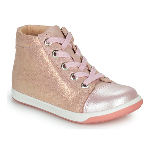 Cipők Lány Magas szárú edzőcipők Little Mary VITAMINE Rózsaszín