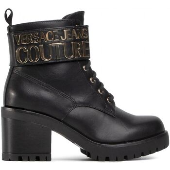 Cipők Női Bokacsizmák Versace VZAS90 Fekete 