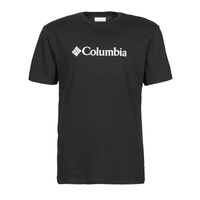 Ruhák Férfi Rövid ujjú pólók Columbia CSC BASIC LOGO SHORT SLEEVE SHIRT Fekete 