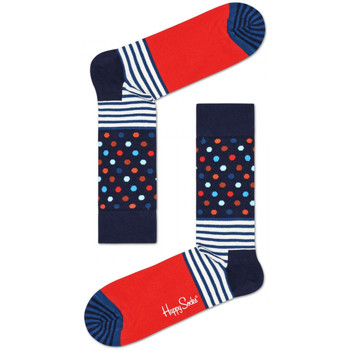 Fehérnemű Férfi Zoknik Happy Socks Stripes and dots sock Sokszínű