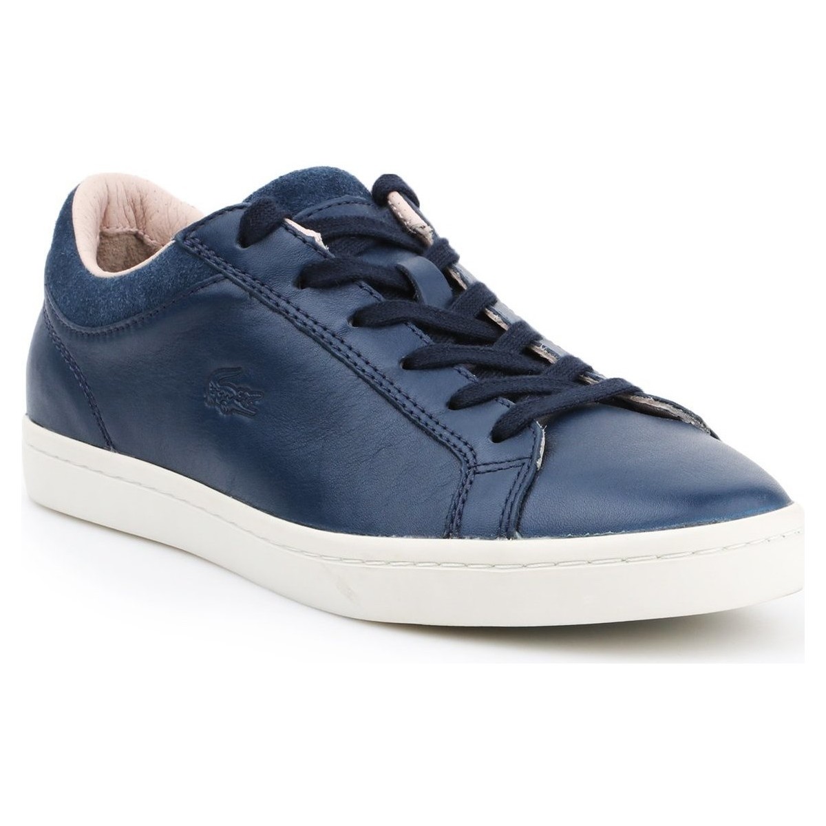 Cipők Női Rövid szárú edzőcipők Lacoste Straightset 7-30SRW0028003 Kék
