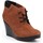 Cipők Női Magas szárú edzőcipők Lacoste Leren 7-26SRW4204013 Barna