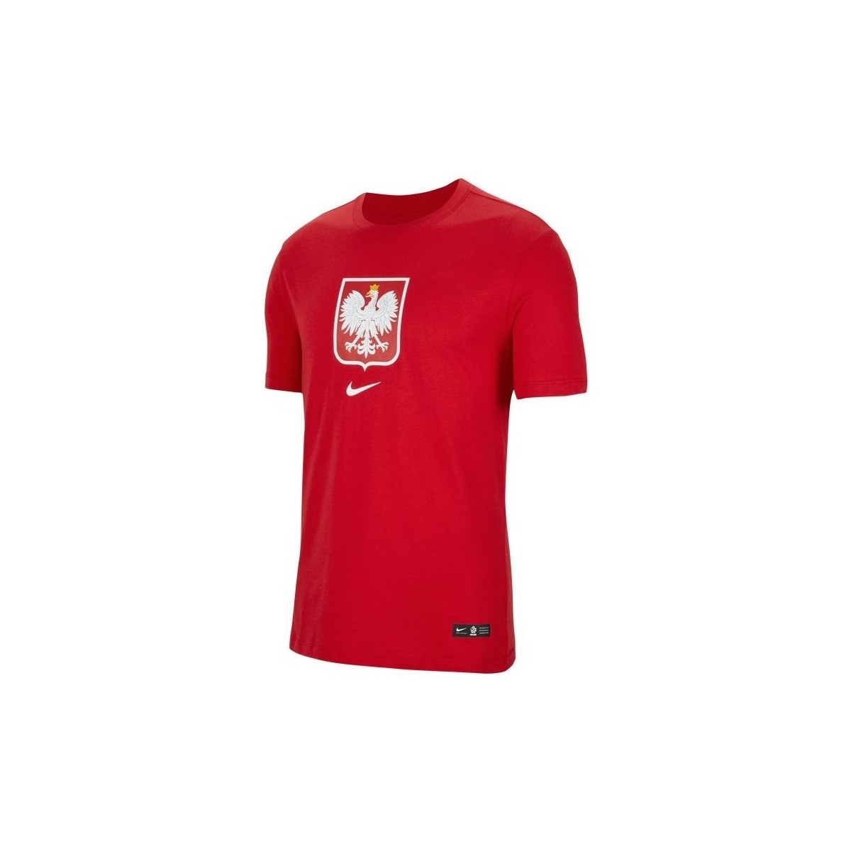 Ruhák Fiú Rövid ujjú pólók Nike JR Polska Crest Piros