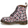 Cipők Női Csizmák Dr. Martens 1460 PASCAL Fekete  / Fehér / Piros