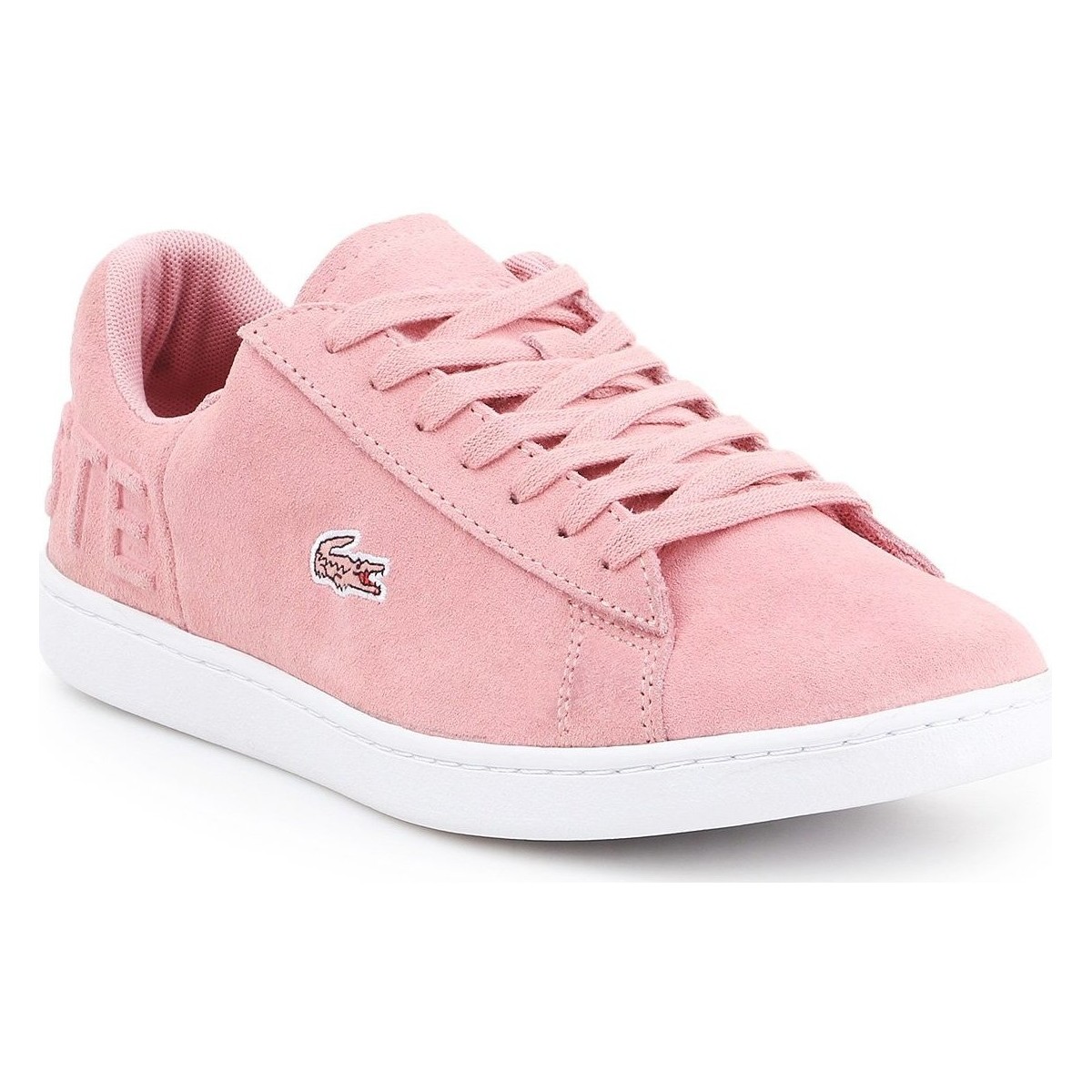 Cipők Női Rövid szárú edzőcipők Lacoste Carnaby EVO 318 4 7-36SPW001213C Rózsaszín