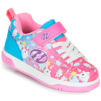 Cipők Lány Gurulós cipők Heelys DUAL UP X2 Rózsaszín / Kék