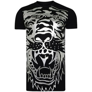 Ruhák Férfi Rövid ujjú pólók Ed Hardy - Big-tiger t-shirt Fekete 