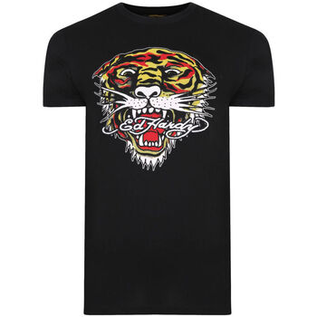 Ruhák Férfi Rövid ujjú pólók Ed Hardy - Mt-tiger t-shirt Fekete 