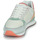 Cipők Női Rövid szárú edzőcipők HOFF ROME Fehér / Kék / Rózsaszín
