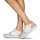 Cipők Női Rövid szárú edzőcipők HOFF ROME Fehér / Kék / Rózsaszín